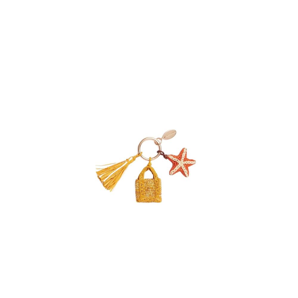 NEW VANESSABRUNO etoile charm in beige
